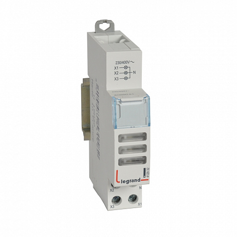 CX3 Лампа индик. 3хLED бел.230/400В Legrand арт.4112932