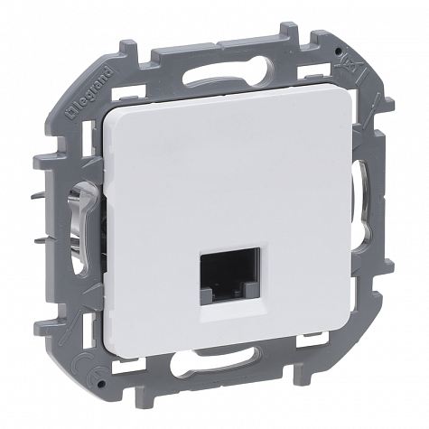 Информационная розетка RJ 45 - категория 5E - UTP - INSPIRIA - Белый