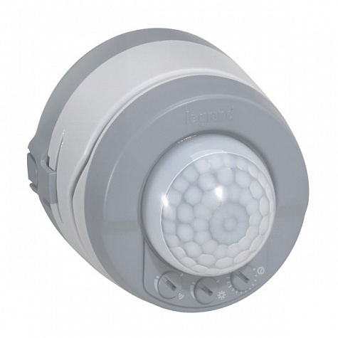 Датчик движения 360°, IP55, Серый. Plexo (в сборе). Legrand 
