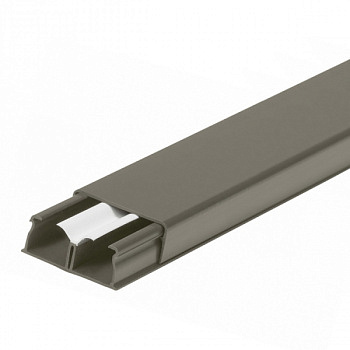 Кабель-канал DLPlus 40x16 с перегородкой коричневый длина 2 м.