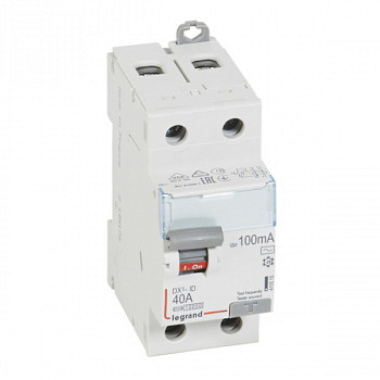 УЗО DX3 2П 100mA 40А тип AC. Legrand