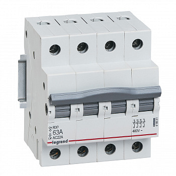 Legrand RX3 Выкл.-разъедин.4П 63A
