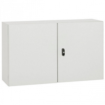 Металлический шкаф Atlantic IP55 IK10 RAL 7035 800x1000x250 горизонтальный 2 двери. Legrand