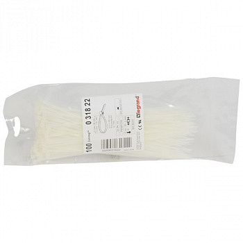 Кабельный хомут Colring 2,4х180 упаковка 100 шт. Бесцветный. Legrand