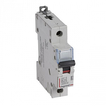 Автоматический выключатель DX3-E 6000 6kA 25A 1П тип В. Legrand арт 407209