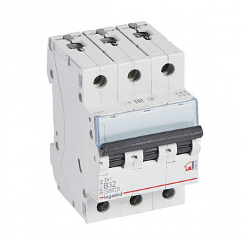 Автоматический выключатель TX3 6kA 32A 3П тип В. Legrand