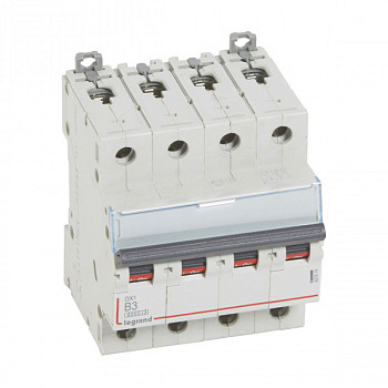 Автоматический выключатель DX3 6000 10kA 3A 4П тип В. Legrand