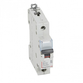Автоматический выключатель DX3 10000 16kA 10A 1П тип В. Legrand арт 408870