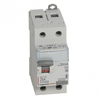 УЗО DX3 2П 30mA 25А тип A. Legrand