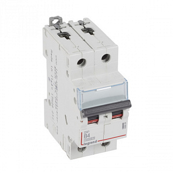 Автоматический выключатель DX3 10000 16kA 4A 2П тип В. Legrand