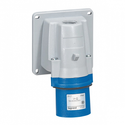 Накладная вилка IP44 200/250В 16A 2К+З P17 Tempra Pro. Legrand