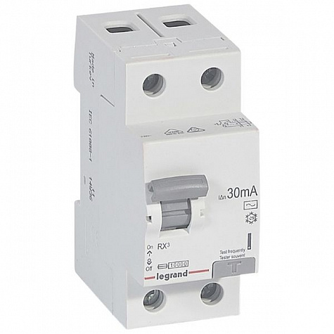УЗО RX3 2П 30mA 25А тип AC. Legrand