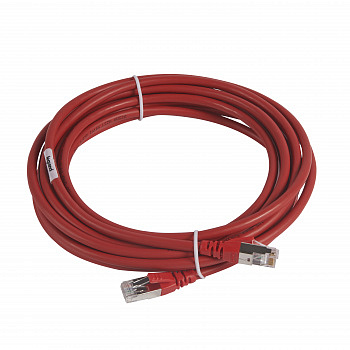 Legrand Коммутационный шнур RJ 45 категория 6а S/FTP LSZH экранированный 5 м красный