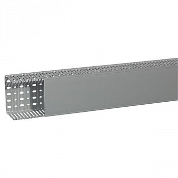 Кабель-канал перфорированный Transcab 150x100 мм, Серый. Legrand