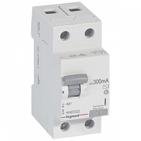 УЗО RX3 2П 300mA 25А тип AC. Legrand