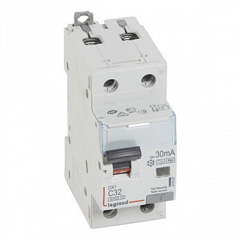 Дифференциальный автомат DX3 30mA 32A 1П+N Тип F. Legrand