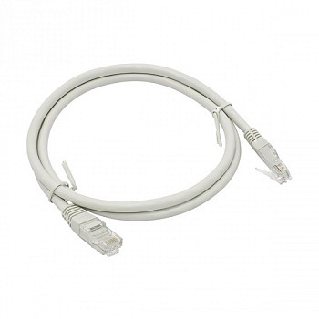 Патч-корд U/UTP кат. 5е PVC 0,5м серый. Legrand арт 051817