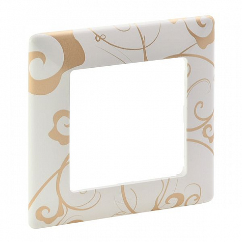 Рамка 1 пост Ампир белый Legrand Valena LIFE