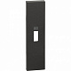 Лицевая панель для зарядных устройств USB 1 модуль Цвет черный LIVING NOW
